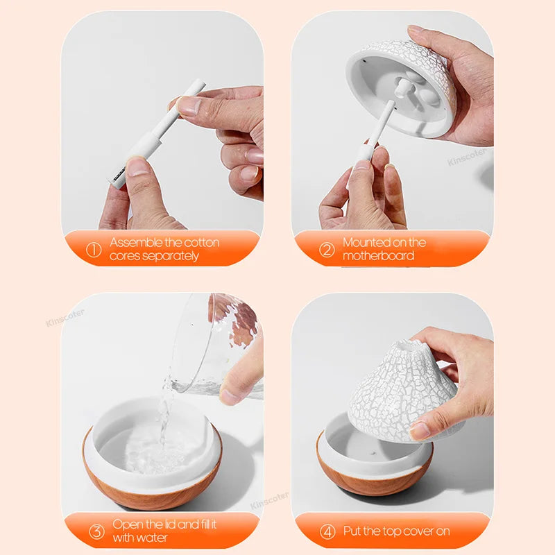 Humidificador de aire Volcano